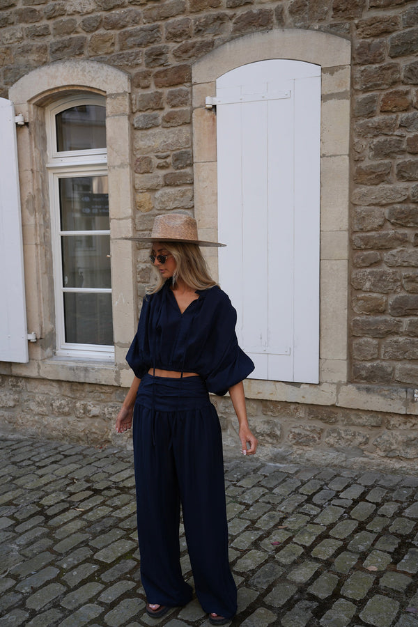 Pantalon Droit Maiane - Marine