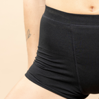 Nil - Shorty menstrual de flujo medio - XS a 3XL