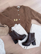 Bottines Adèle Chocolat