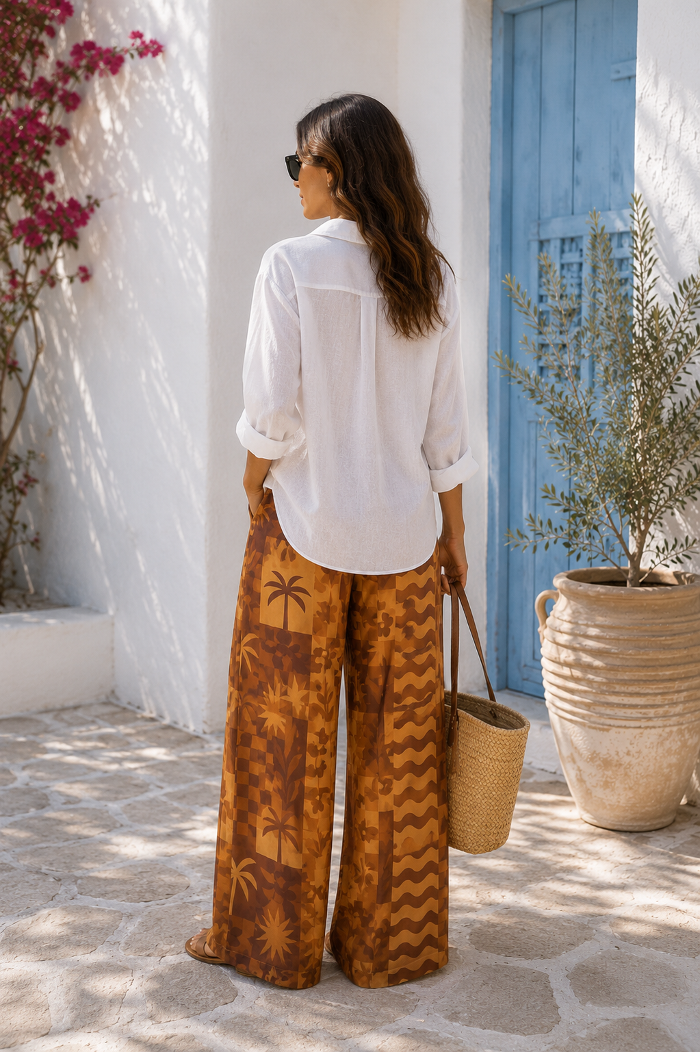 Palmy Pants - Brown