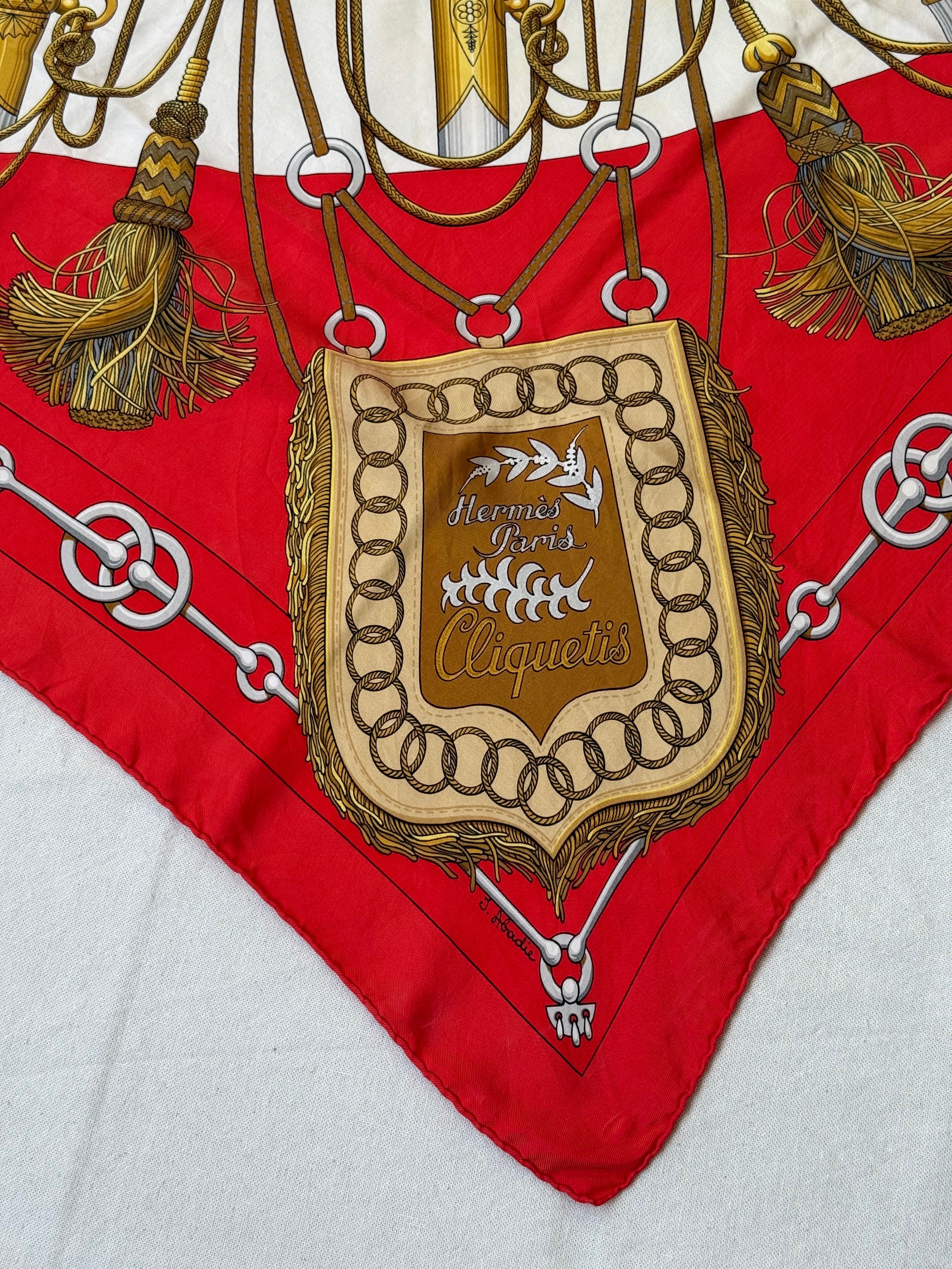Foulard Hermès – Modèle Cliquetis