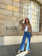 Veste effet daim Aline