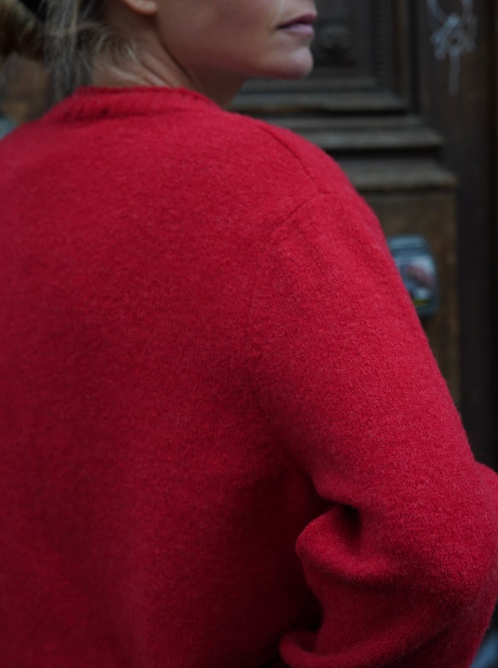 Stanislas Red Cardigan