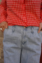Vaquero Ancho Jules Denim Claro