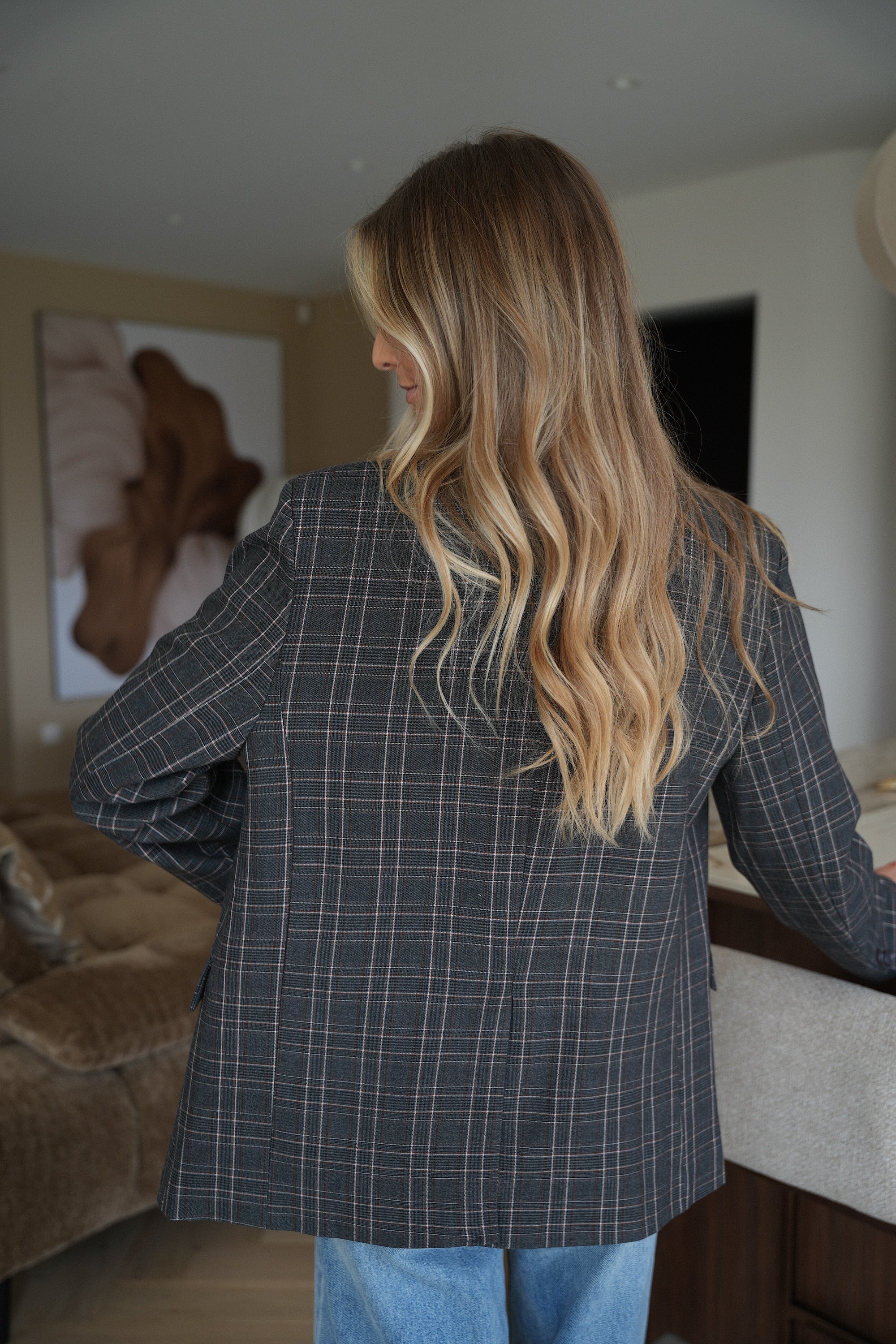 Blazer Asymétrique Loane - Gris