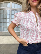 Blusa Manga Corta Mila Rose
