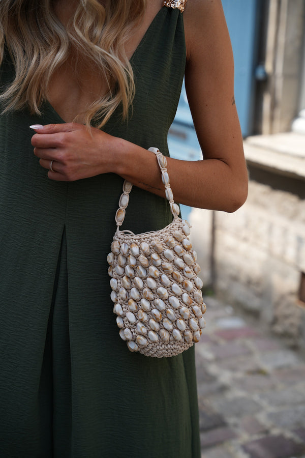 Sac Perlé Suzana - Beige