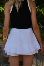 Jupe Short Lola - Blanche