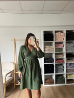 Vestido Elena Caqui