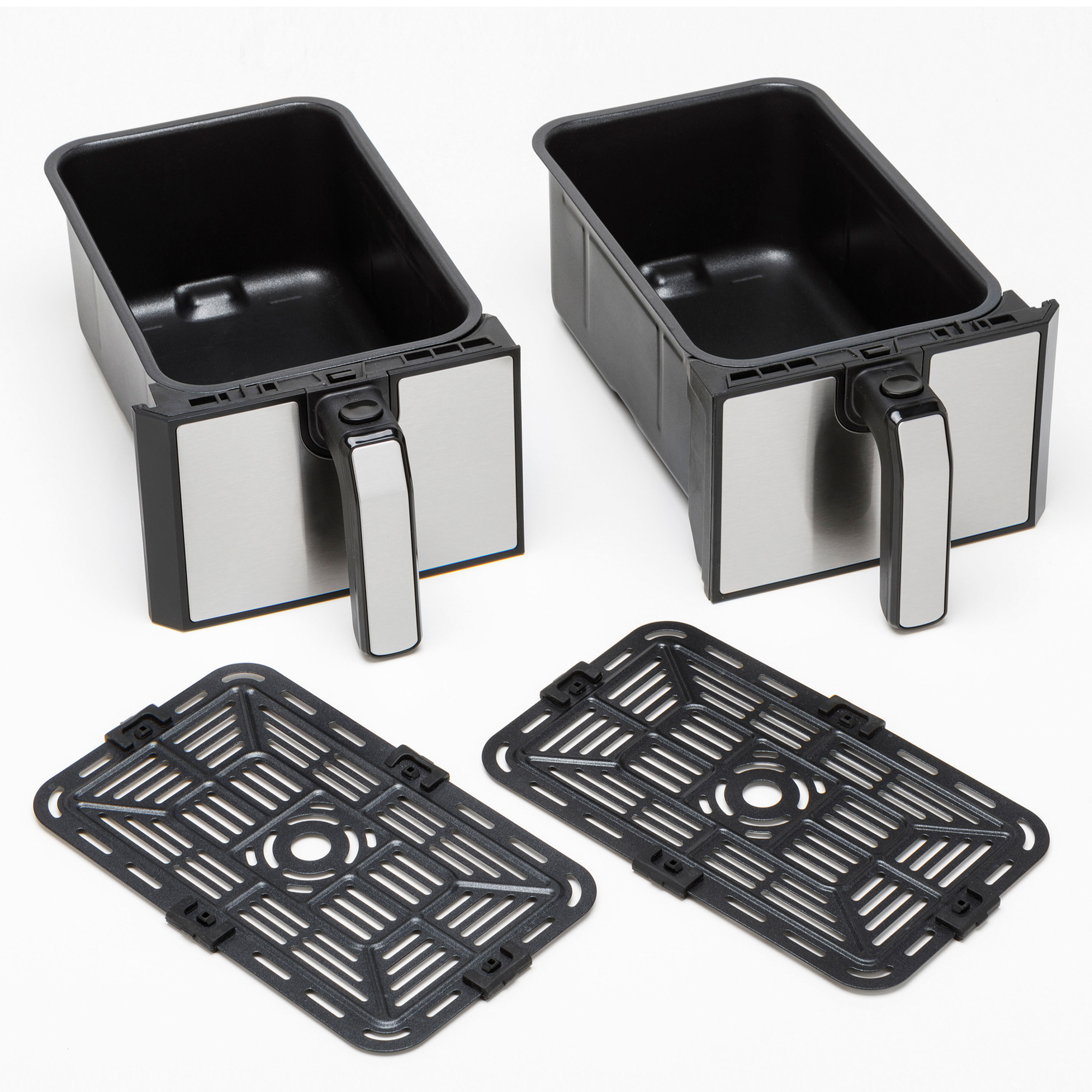 Friteuse Sans Huile Double Bac - 8L - Noir