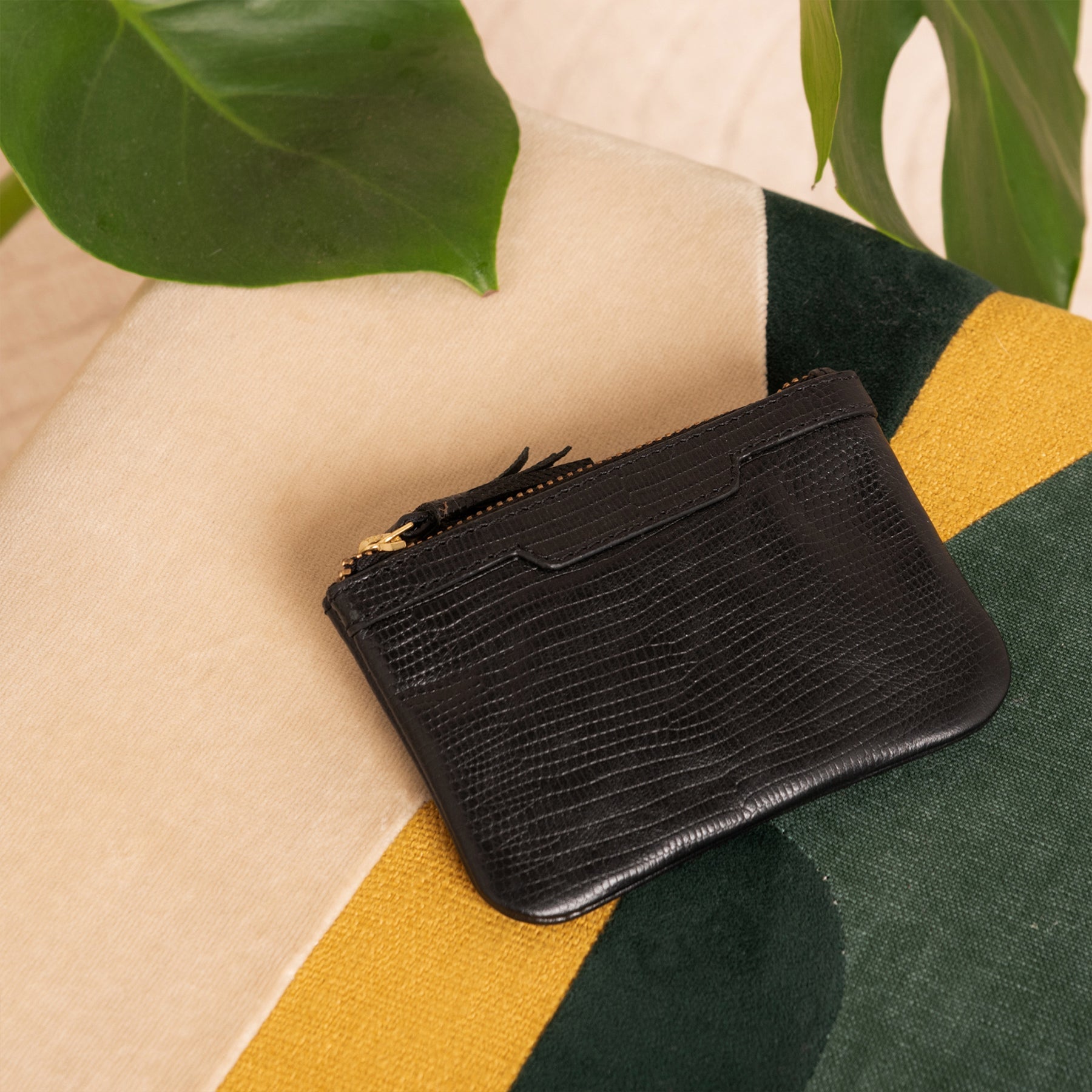Cartera Misha - Lagarto Negro