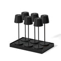 Kelly - Lampe De Table Sans Fil - Acier - Noir