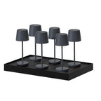 Kelly Mini - Lámpara de mesa inalámbrica - Acero - Gris antracita