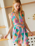 Mehrfarbiges Kleid Liara