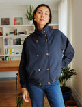 Trench Blu Navy Charles