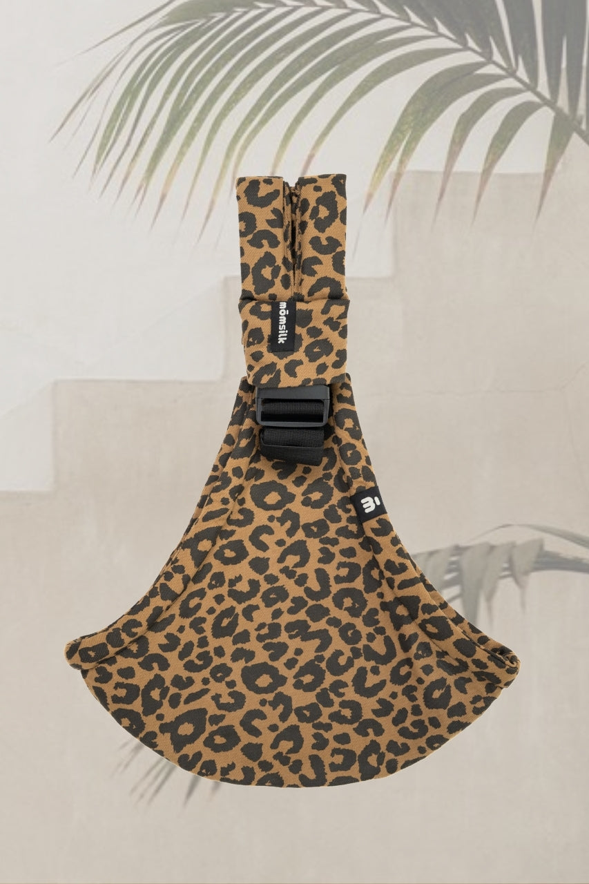 Portabebés Momswing - Leopardo Chic