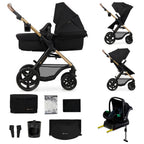 Passeggino multifunzionale 4 in 1 Moov 2 Nero