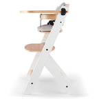 Chaise Haute Avec Coussin Enock Bois Blanc