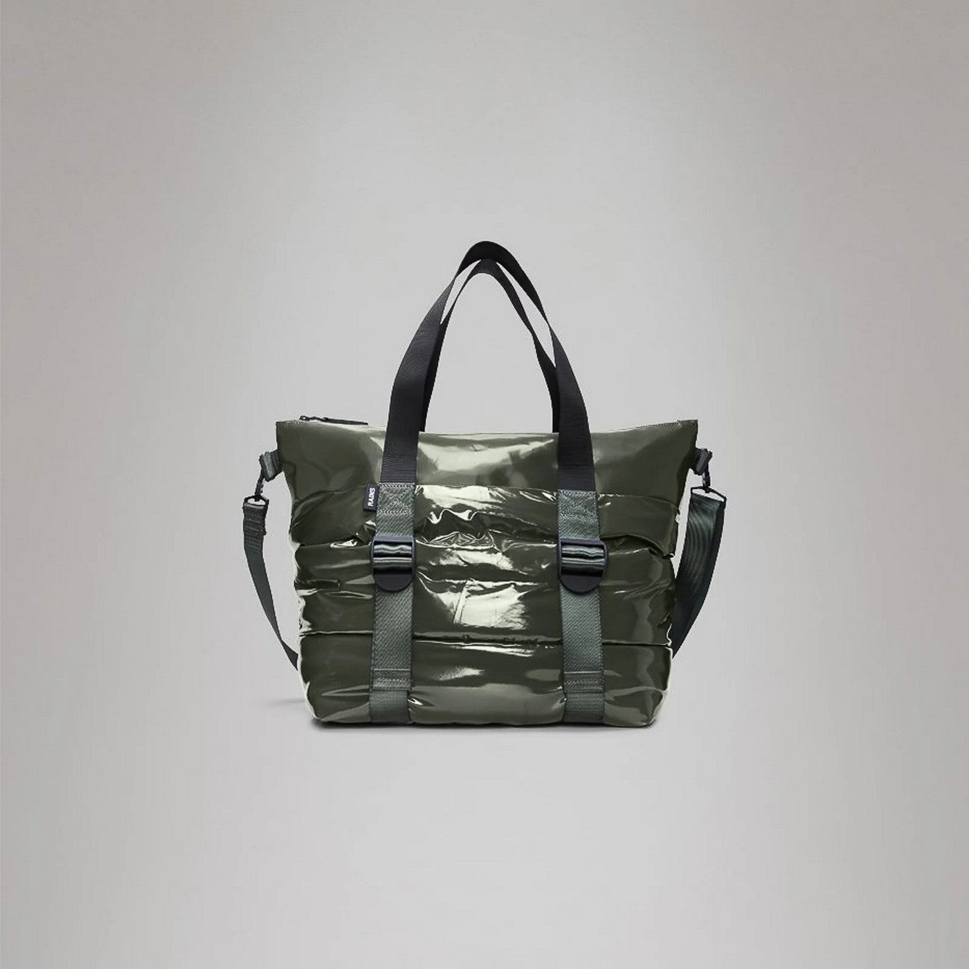 Sac Puffer Mix Tote Mini W3 Swamp - Mixte