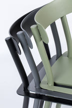 Friday - Lot De 2 Chaises D'Extérieur - Aluminium - Noir