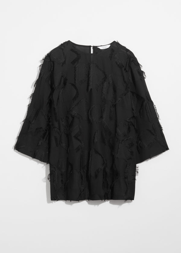 St Melodie Tunic Blouse - Black - Women