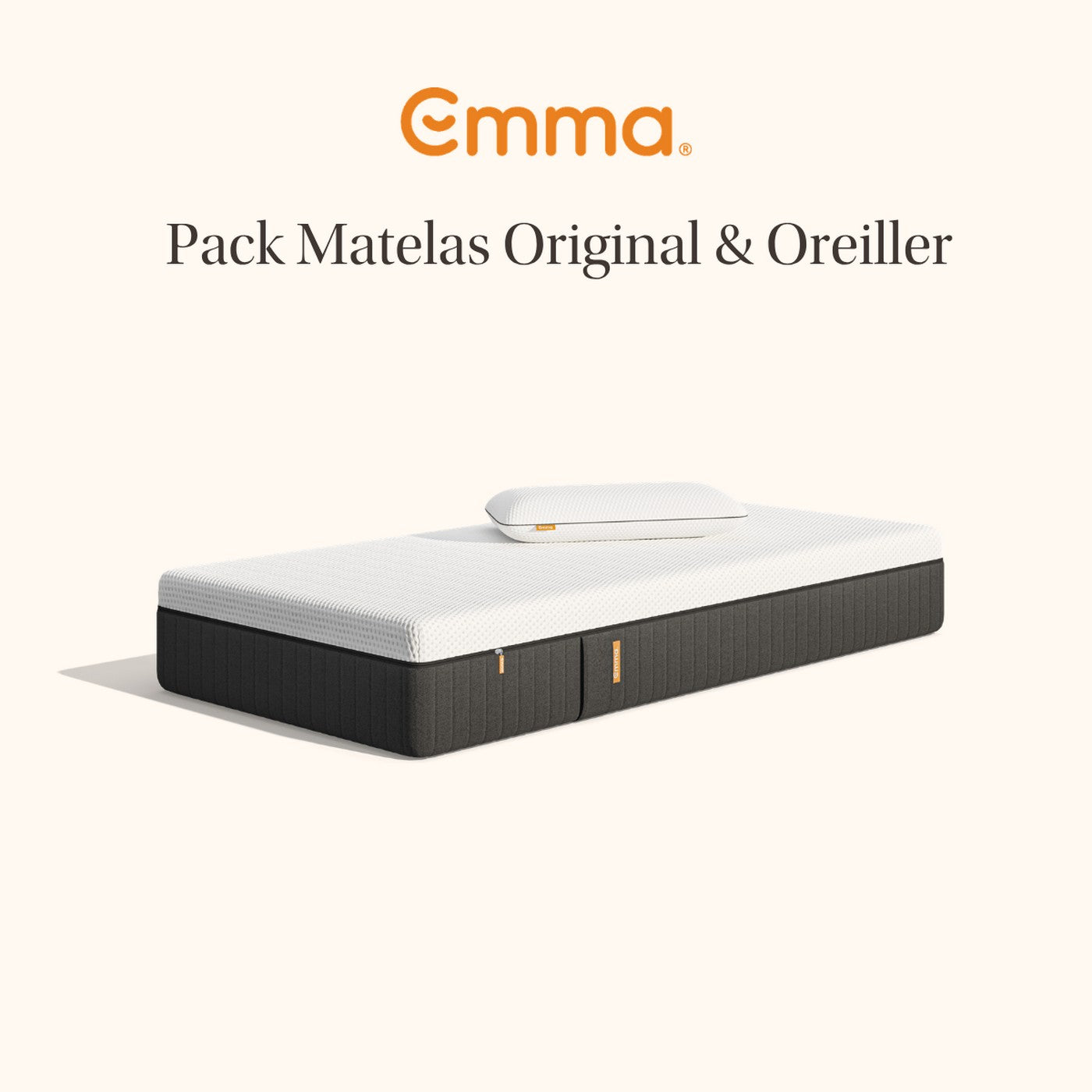 Pack - Matelas Original + 1 Ou 2 Oreillers Original Adapt