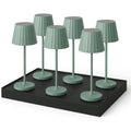 Abby - Wireless Table Lamp - Steel - Green