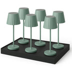 Abby - Wireless Table Lamp - Steel - Green