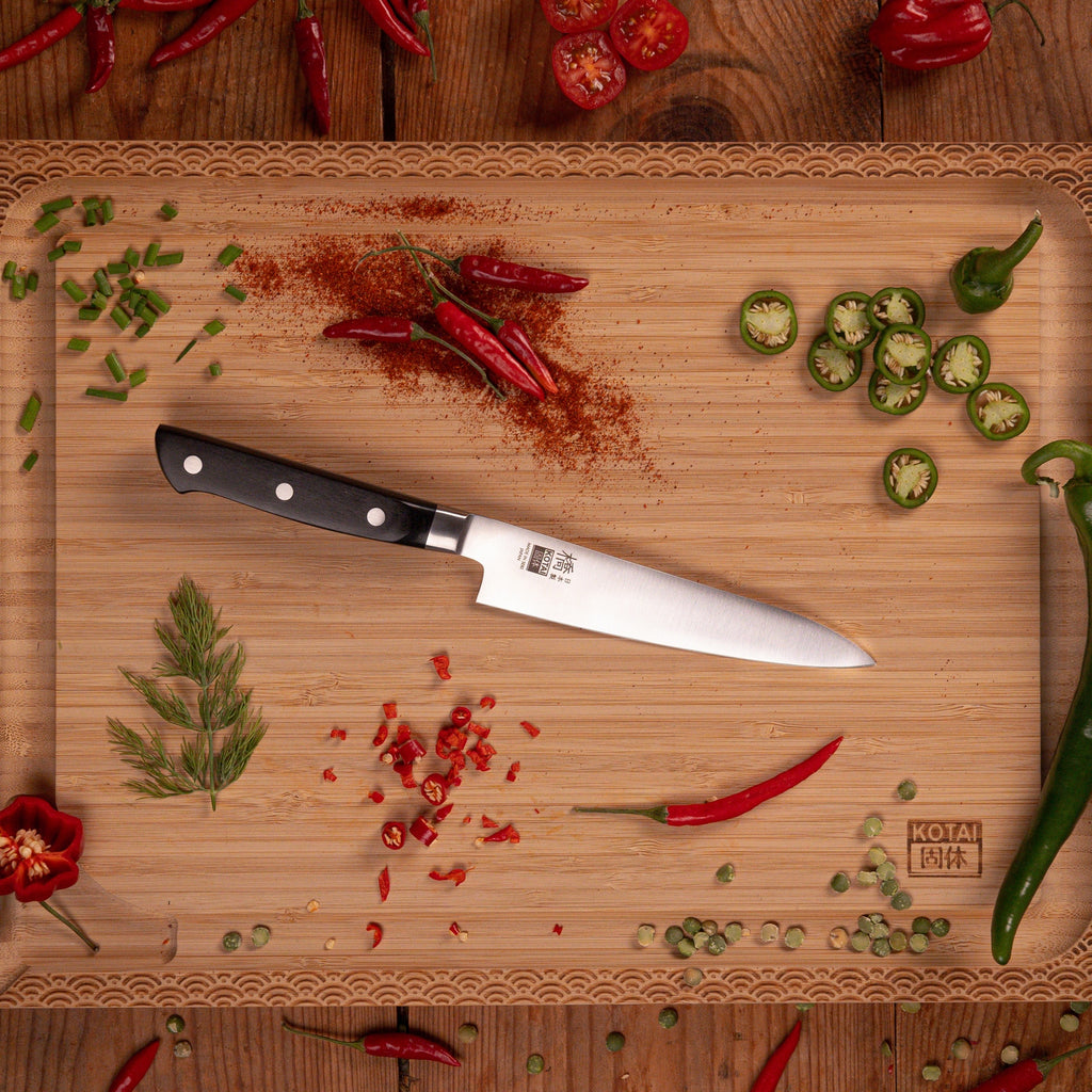 Hashi Classic Collection - Complete 7-Piece Travel Set: 5 Knives + 2 Accessories