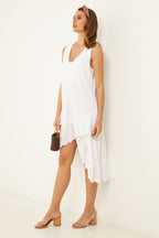 Vestido - Blanco - Mujer