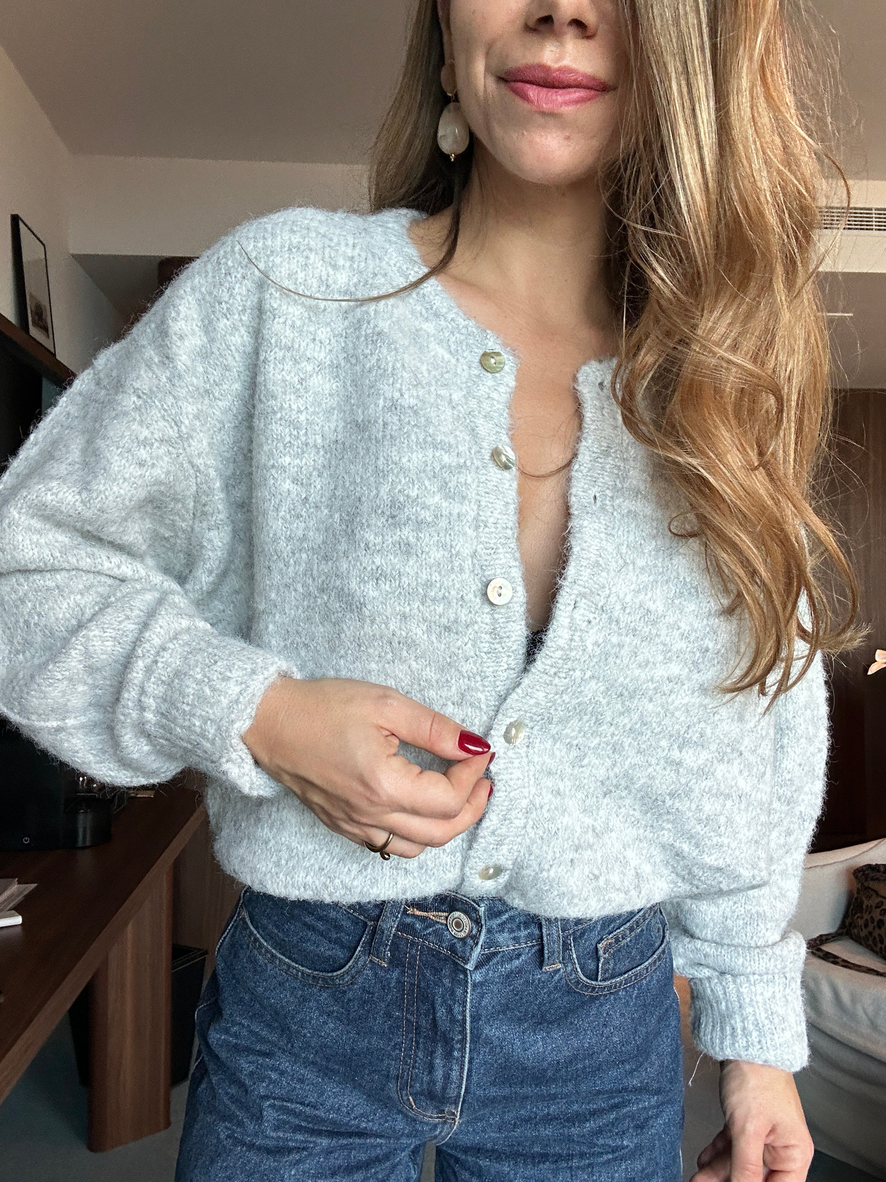 Light Gray Charlie Cardigan