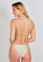 Clem Luz X Airelles Gold Two-Piece Bottoms