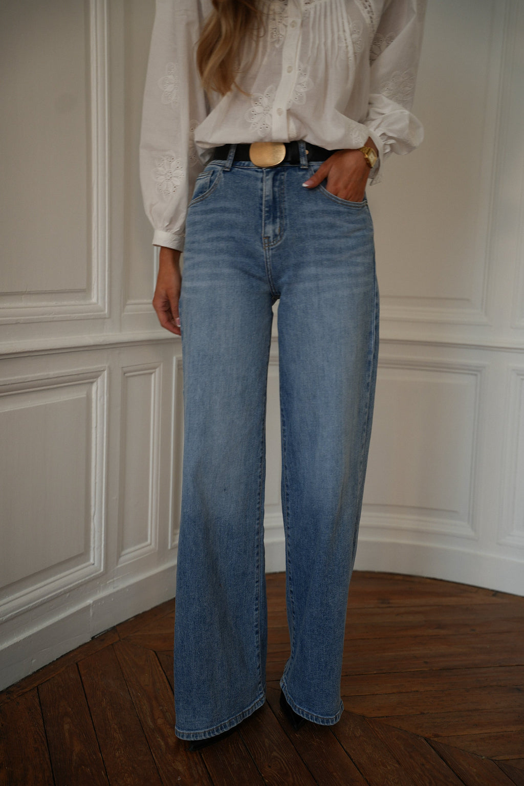 Jean Large Théo - Bleu