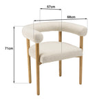 Gaston - Silla - Blanco
