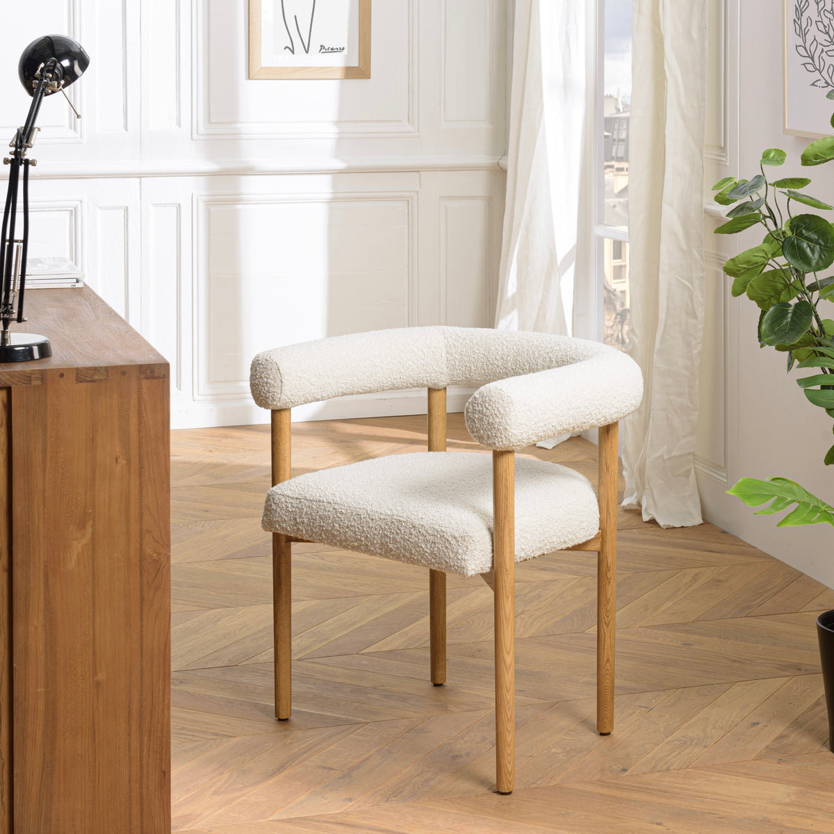 Gaston - Silla - Blanco