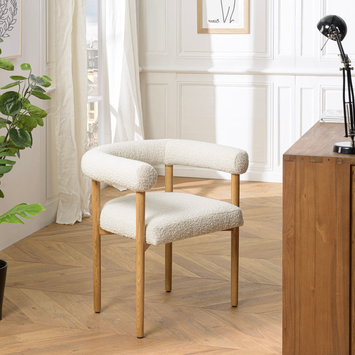Gaston - Silla - Blanco