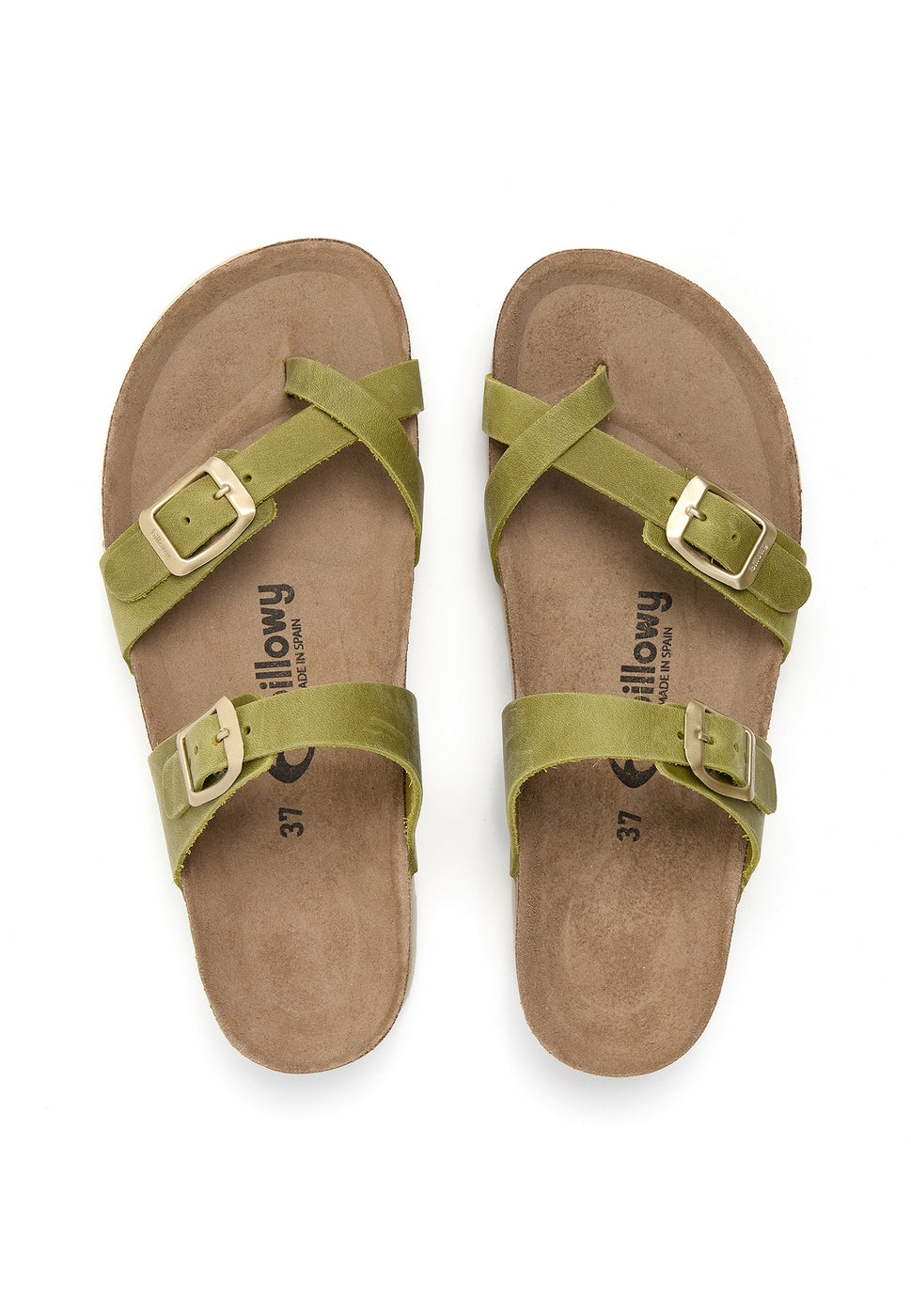 Sandales Vert - Femme
