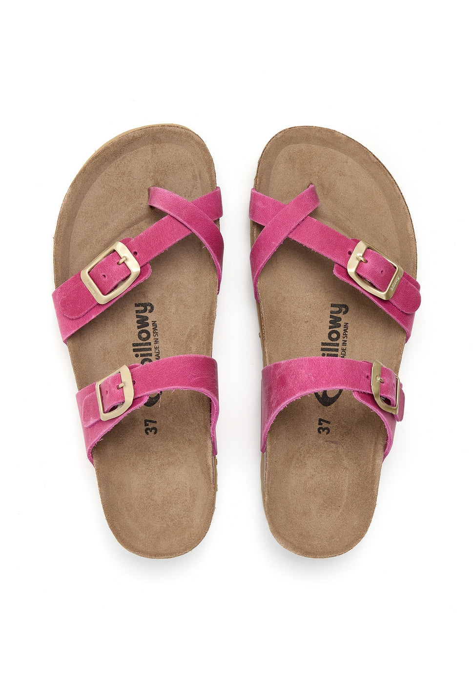 Sandalias Fucsia - Mujer