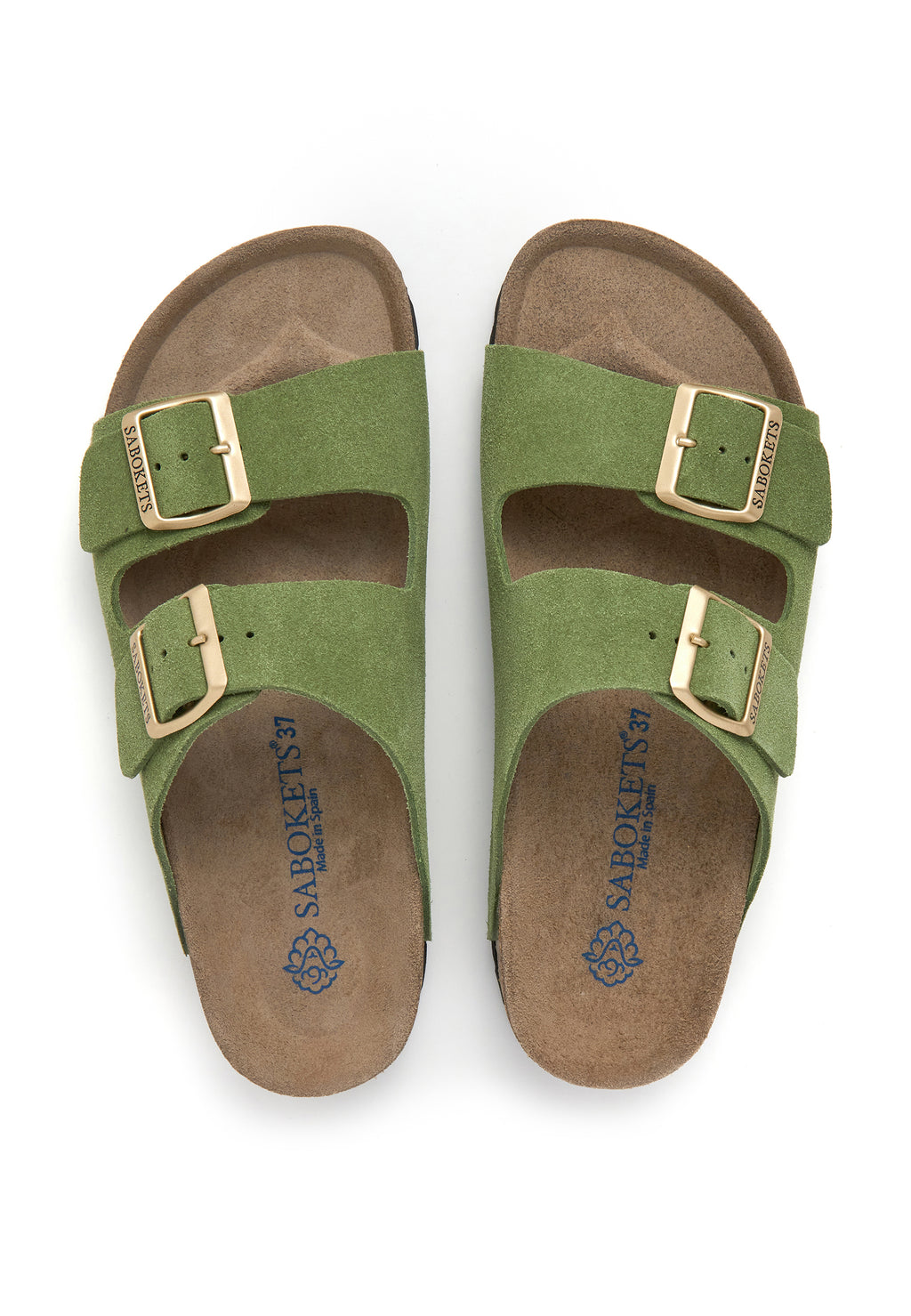 Sandalias - Verde - Mujer