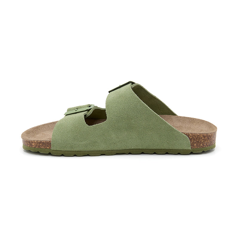 Zuecos - Verde - Mujer