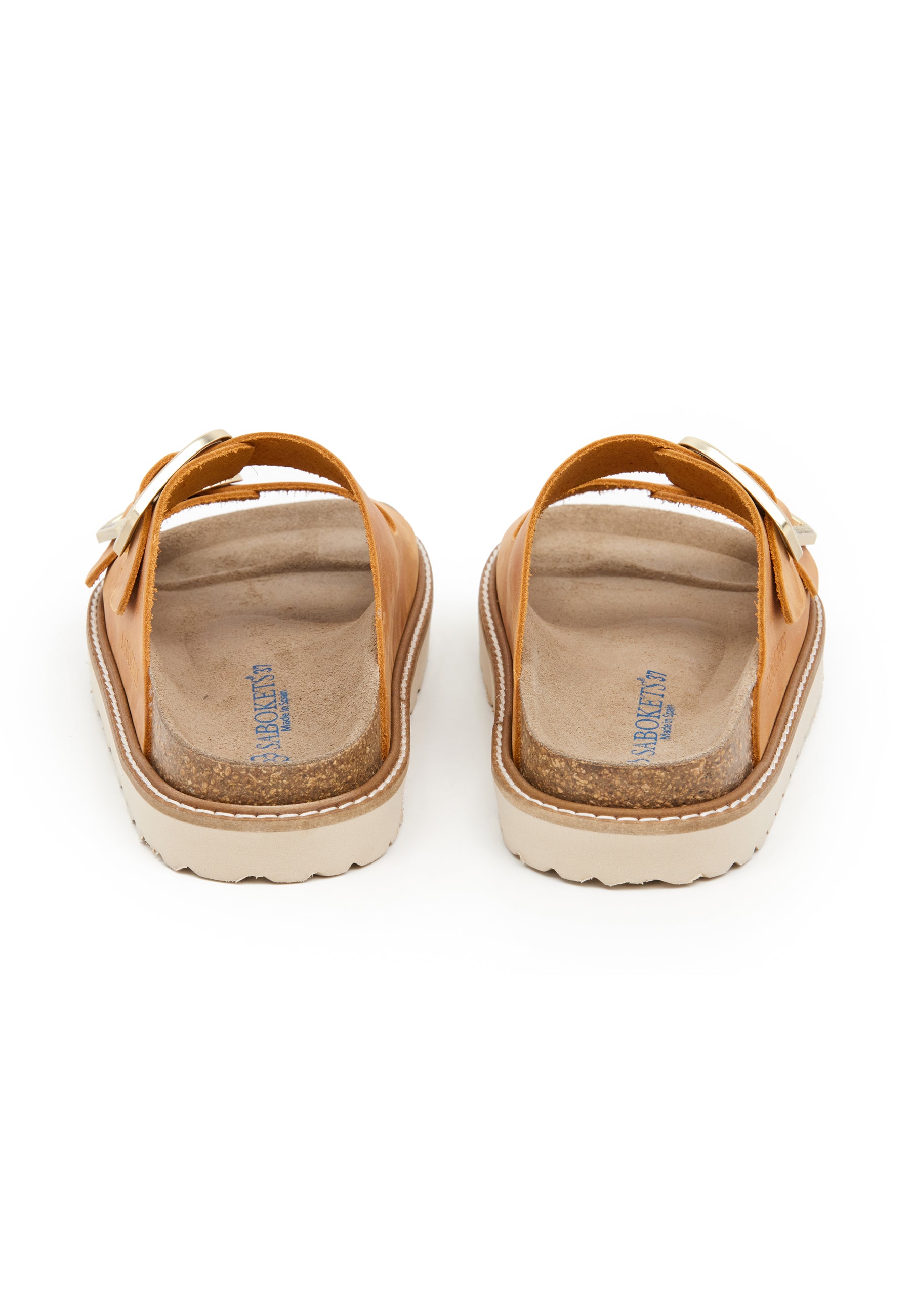 Sandales - Orange - Femme
