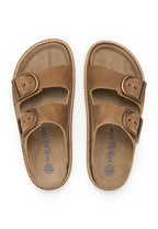 Sandales - Brune - Femme