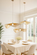 Caravelle Pendant Lamp - Woven Bamboo - 55Cm