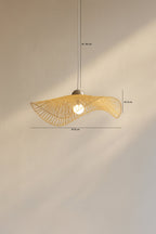 Caravelle Pendant Lamp - Woven Bamboo - 55Cm