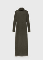 Robe Maille Col Roulé