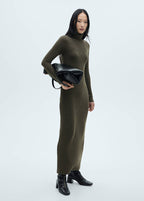 Robe Maille Col Roulé