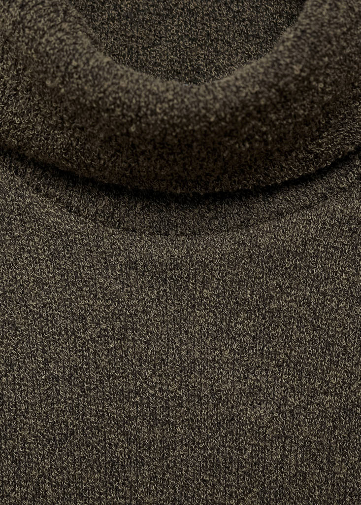 Robe Maille Col Roulé