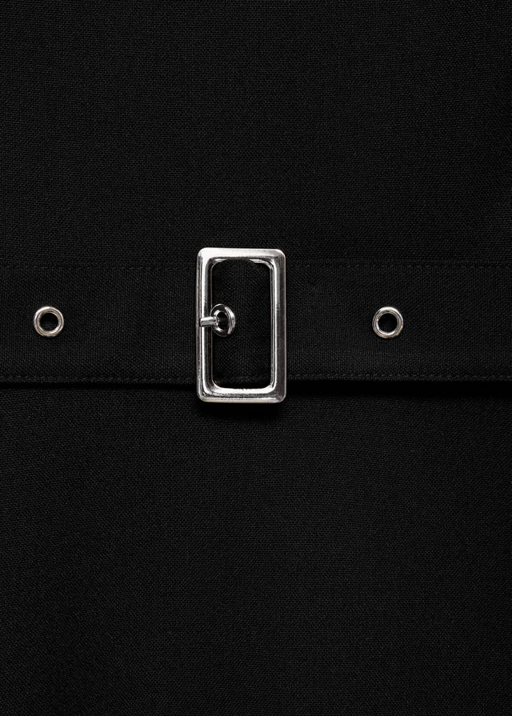 Abito Asimmetrico con Cintura