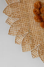 Daisy Wall Lamp - Natural Bamboo