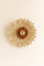 Daisy Wall Lamp - Natural Bamboo